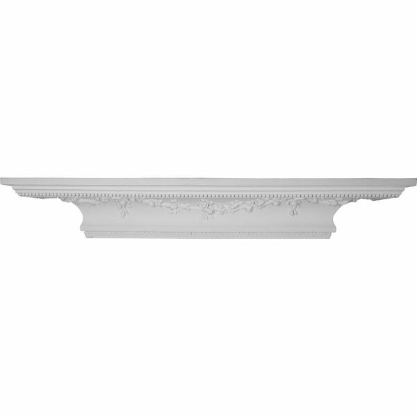 Dwellingdesigns 48 x 7.38 x 9.13 in. Victorian Shelf DW2962472